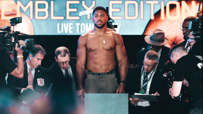 Ентоні Джошуа / Фото з X Ентоні Джошуа / Фото з X