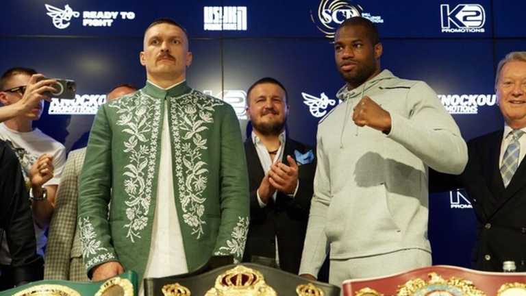 Усик и Дюбуа / Фото K2 Promotions Усик и Дюбуа / Фото K2 Promotions