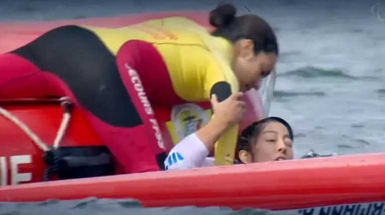 Порятунок Воллерман з води / Фото ARD Порятунок Воллерман з води / Фото ARD