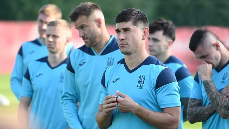 Гравці збірної України / Фото УАФ Гравці збірної України / Фото УАФ