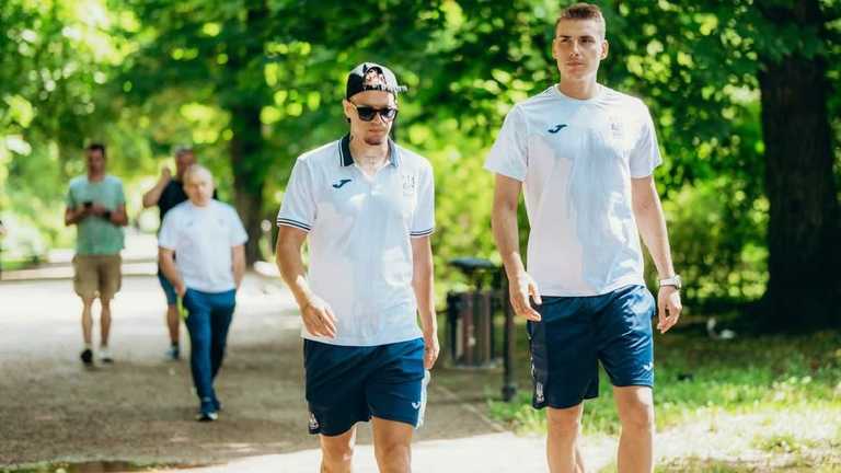 Михайло Мудрик і Андрій Лунін / Фото УАФ Михайло Мудрик і Андрій Лунін / Фото УАФ