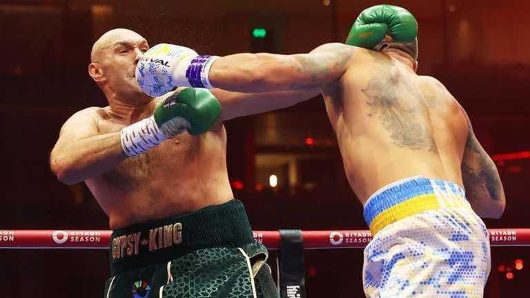 Усик – Ф'юрі / Фото Getty Images Усик – Ф'юрі / Фото Getty Images