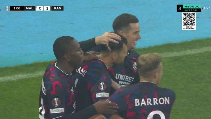 Лига Европы 2024/25: Рейнджерс стартовал с победы, Фенербахче обыграл бельгийцев Лига Европы 2024/25: Рейнджерс стартовал с победы, Фенербахче обыграл бельгийцев