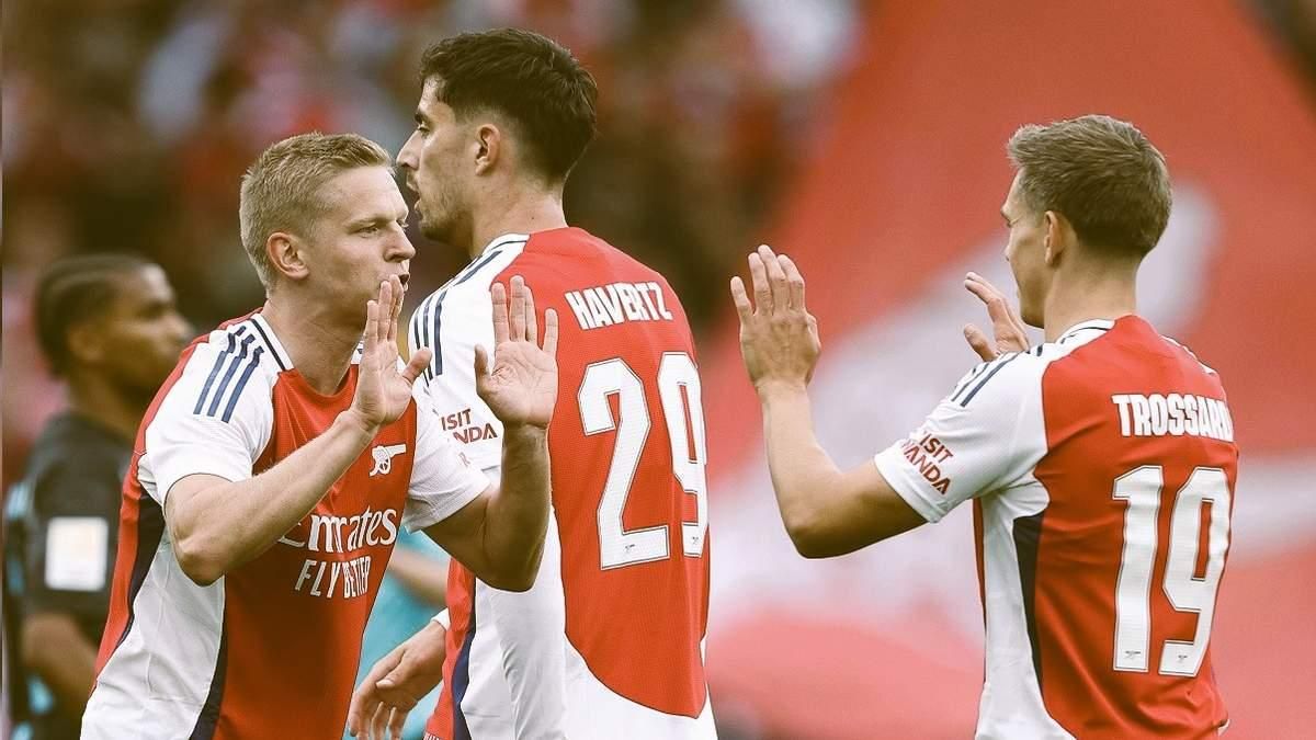 Зінченко, Хаверц і Троссар / Фото Warren Little/Getty Images 