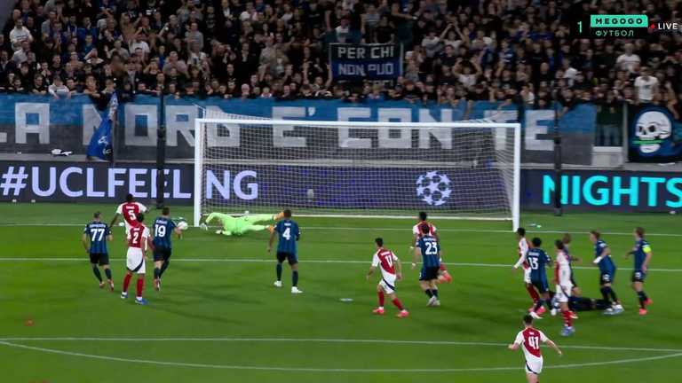 Аталанта – Арсенал / Скріншот Аталанта – Арсенал / Скріншот