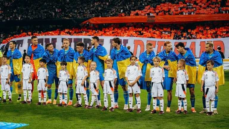 Гравці збірної України / Фото УАФ Гравці збірної України / Фото УАФ