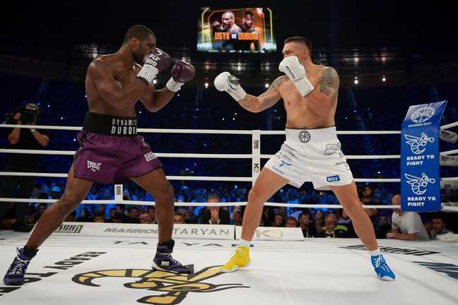 Усик и Дюбуа / Фото из открытых источников Усик и Дюбуа / Фото из открытых источников
