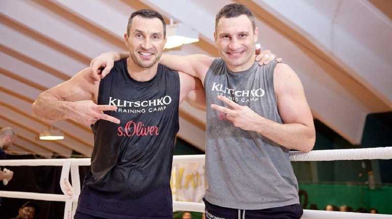 Володимир і Віталій Клички / Фото instagram.com/klitschko