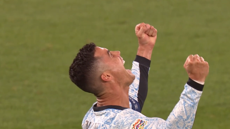 Кріштіану Роналду / Скріншот з трансляції Кріштіану Роналду / Скріншот з трансляції