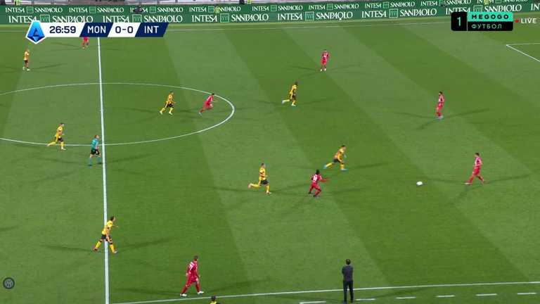 Монца – Інтер / Скріншот Монца – Інтер / Скріншот