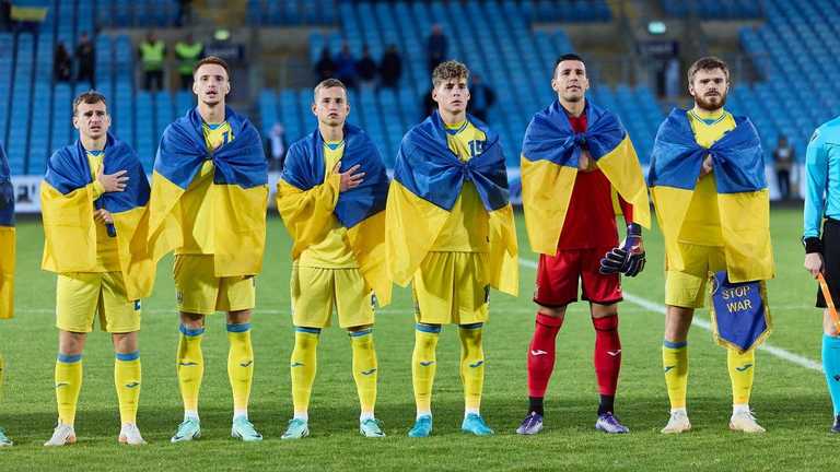 Гравці збірної України U-21 / Фото УАФ Гравці збірної України U-21 / Фото УАФ