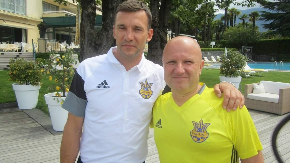 Андрій Шевченко та Володимир Лазаренко / Фото зі соцмереж Андрій Шевченко та Володимир Лазаренко / Фото зі соцмереж