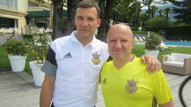 Андрей Шевченко и Владимир Лазаренко / Фото из соцсетей Андрей Шевченко и Владимир Лазаренко / Фото из соцсетей