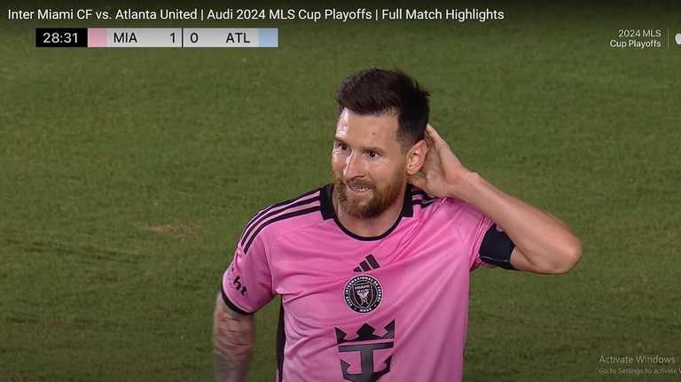 Ліонель Мессі / Скріншот з відео Ліонель Мессі / Скріншот з відео