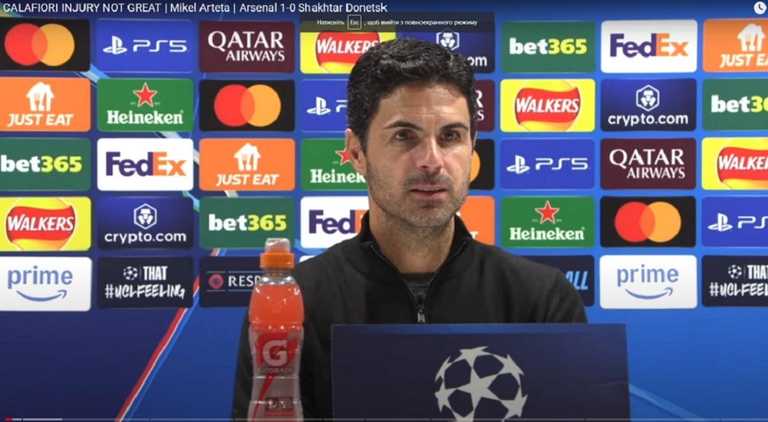 Мікель Артета / Скріншот з відео Мікель Артета / Скріншот з відео