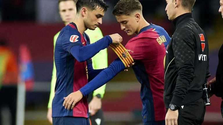 Гави возвращается на поле после травмы / Фото Ла Лига Гави возвращается на поле после травмы / Фото Ла Лига