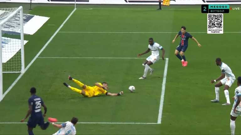 ПСЖ обыграл Марсель / Скриншот с трансляции ПСЖ обыграл Марсель / Скриншот с трансляции