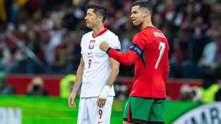 Роберт Лєвандовскі та Кріштіану Роналду / Фото Getty Images Роберт Лєвандовскі та Кріштіану Роналду / Фото Getty Images