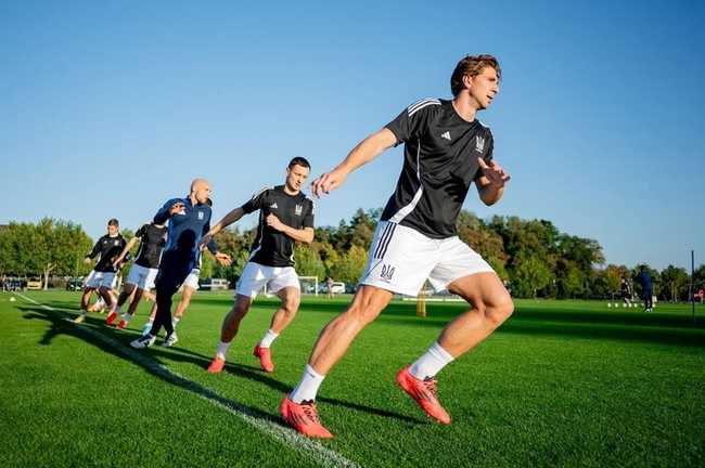 Тренування збірної України / фото УАФ Тренування збірної України / фото УАФ