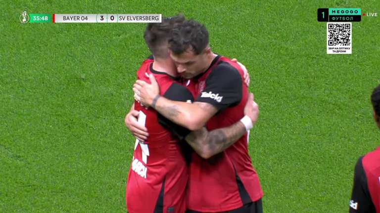 Байер - Эльверсберг / скриншот трансляции Байер - Эльверсберг / скриншот трансляции