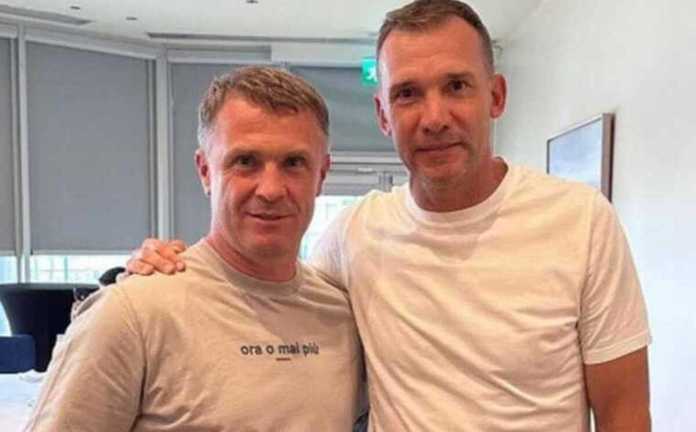 Ребров й Шевченко / Фото з відкритих джерел Ребров й Шевченко / Фото з відкритих джерел