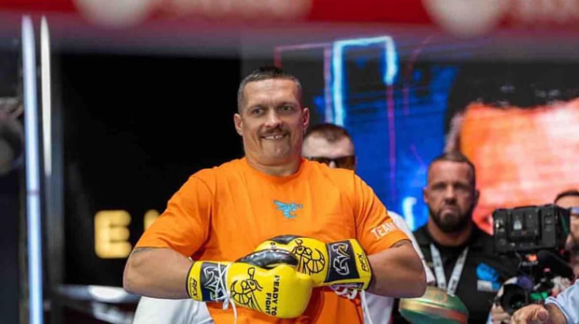 Олександр Усик / Фото іnstagram.com/usykaa