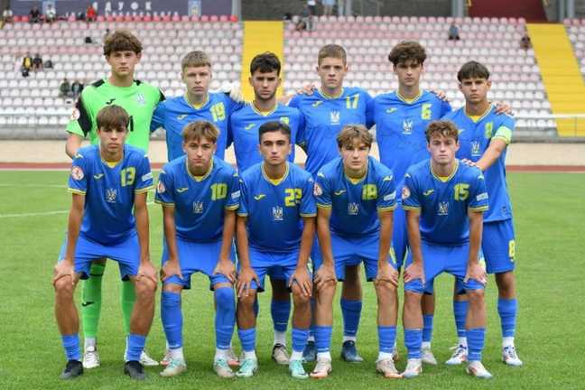 Сборная Украины U-17 / фото УАФ