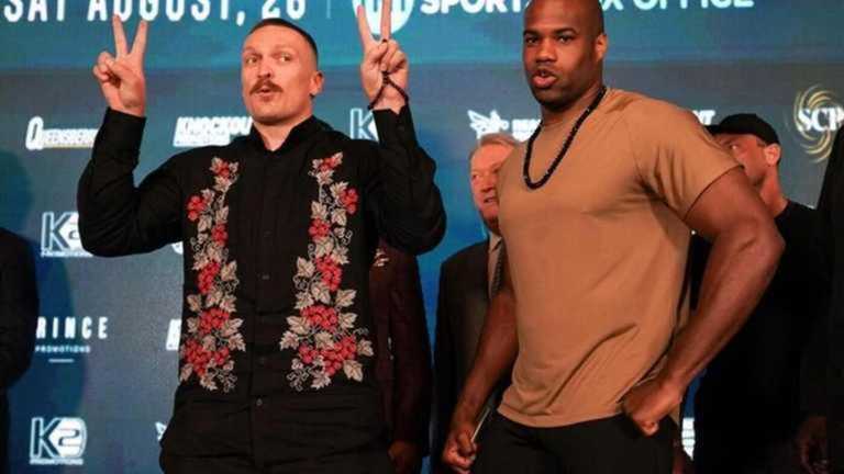 Усик и Дюбуа / Фото K2 Promotions Усик и Дюбуа / Фото K2 Promotions