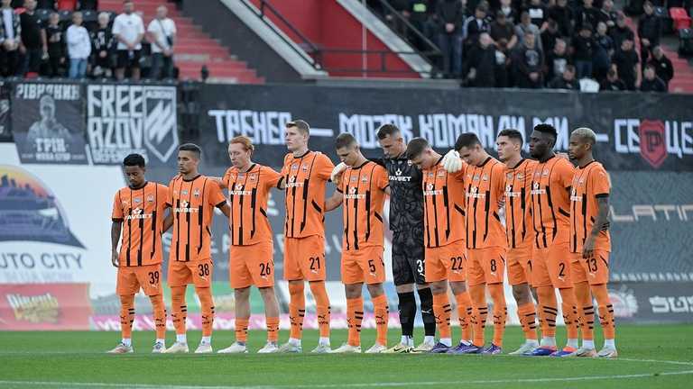 Гравці Шахтаря / Фото Шахтаря у соцмережі X Гравці Шахтаря / Фото Шахтаря у соцмережі X