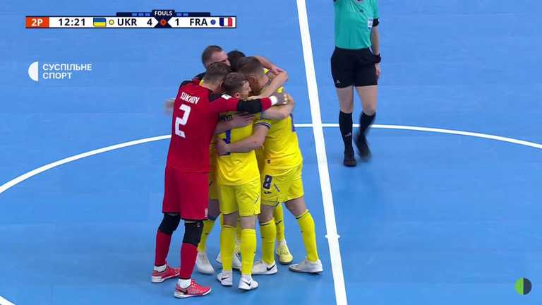 Україна - Франція / скріншот трансляції Україна - Франція / скріншот трансляції