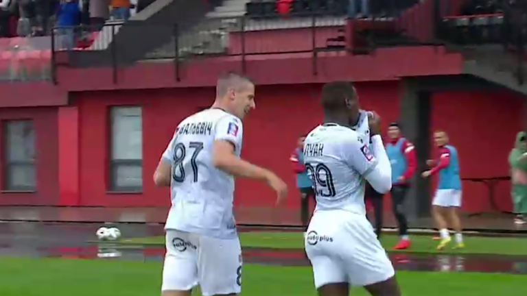 Гравці Вереса / Скріншот з відео Гравці Вереса / Скріншот з відео