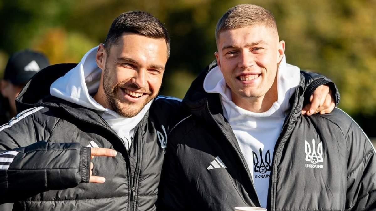 Олексій Гуцуляк і Артем Довбик / Фото УАФ