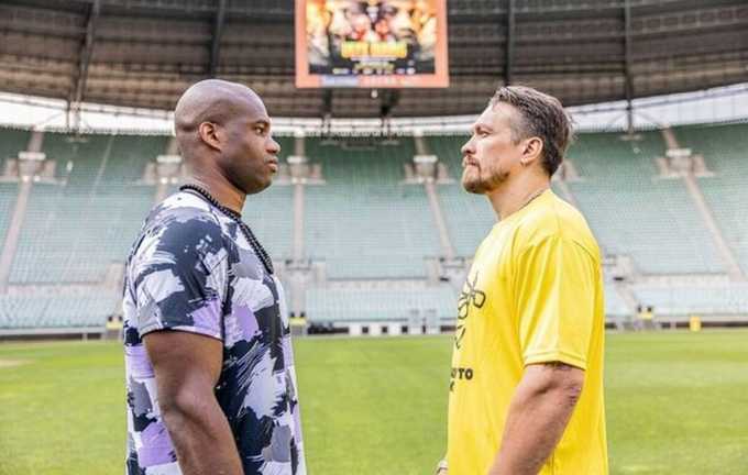 Дюбуа и Усик / Фото из открытых источников Дюбуа и Усик / Фото из открытых источников