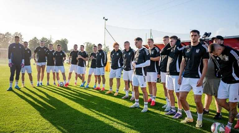 Збірна України на тренуванні / Фото Дан Балашов Збірна України на тренуванні / Фото Дан Балашов