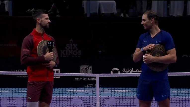 Джоковіч й Надаль / Фото з X Джоковіч й Надаль / Фото з X