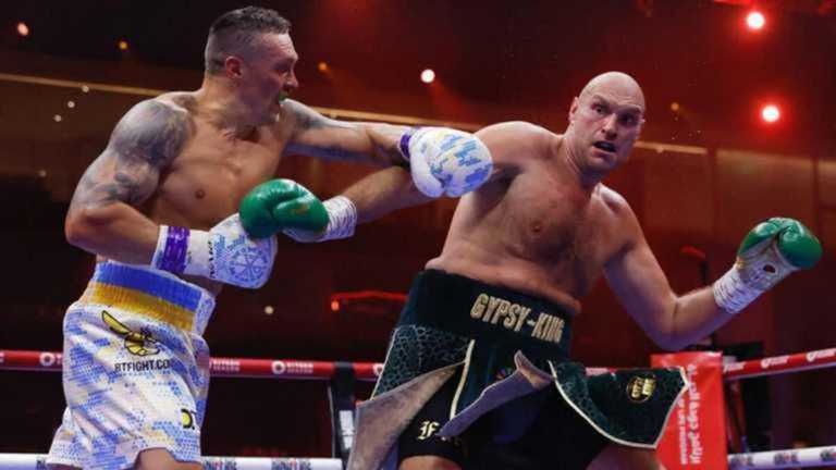 Александр Усик и Тайсон Фьюри / Фото EFE Александр Усик и Тайсон Фьюри / Фото EFE