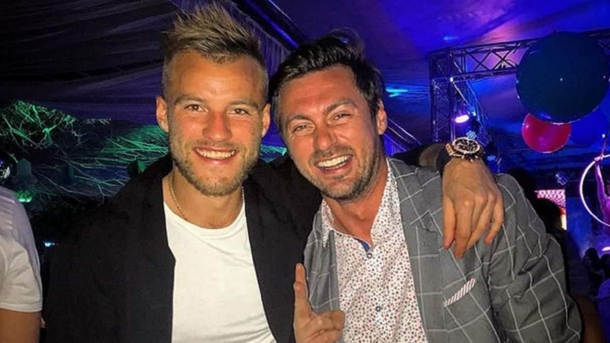 Андрій Ярмоленко і Артем Мілевський / Фото з соцмереж 