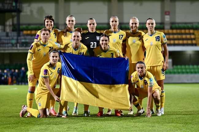 Жіноча збірна України з футболу / Фото УАФ Жіноча збірна України з футболу / Фото УАФ