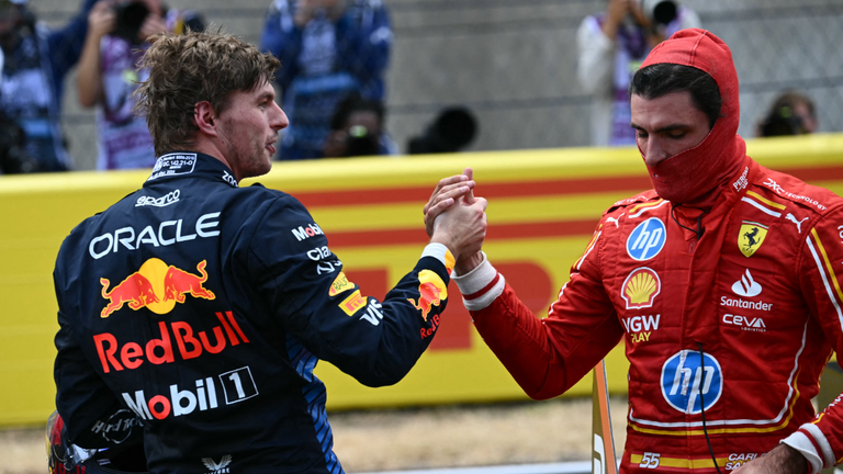 Ферстаппен й Сайнс / Фото з X Ферстаппен й Сайнс / Фото з X
