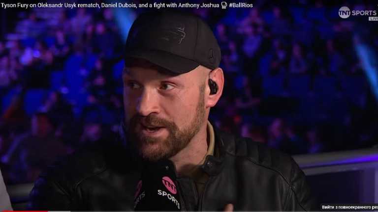 Тайсон Ф'юрі / Скріншот з відео Тайсон Ф'юрі / Скріншот з відео