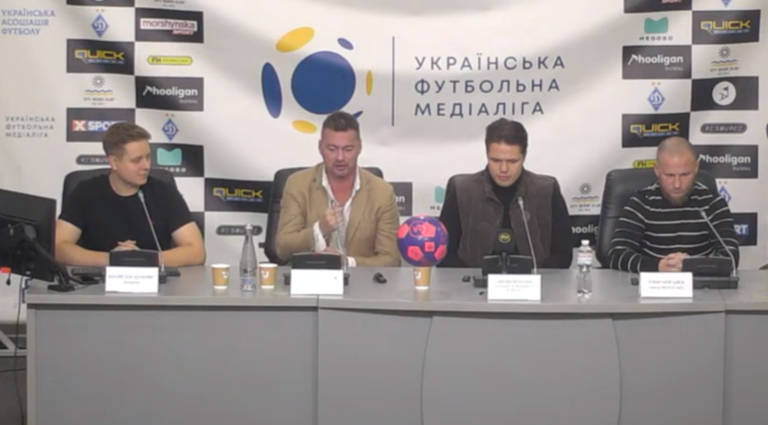 Алиев и Милевский на пресс-конференции / Скриншот с трансляции Алиев и Милевский на пресс-конференции / Скриншот с трансляции