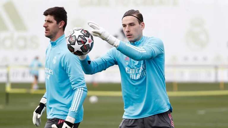 Тібо Куртуа та Андрій Лунін / Antonio Villalba/Real Madrid via Getty Image Тібо Куртуа та Андрій Лунін / Antonio Villalba/Real Madrid via Getty Image