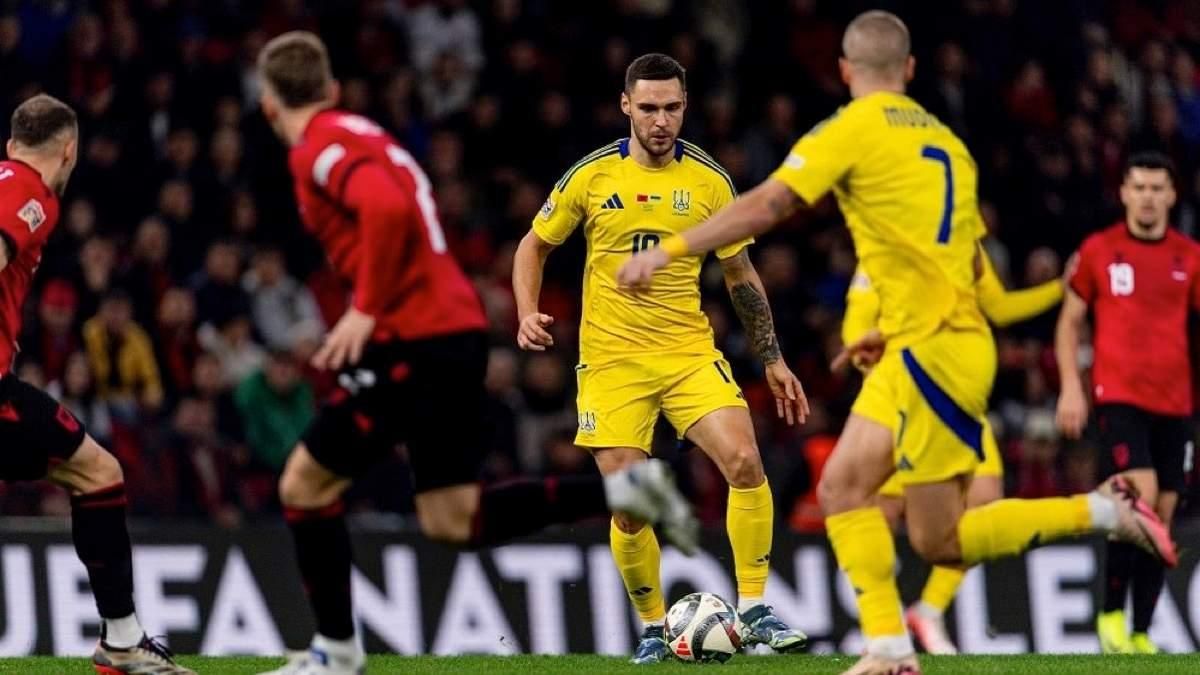 Україна перемогла Албанію / Фото УАФ Україна перемогла Албанію / Фото УАФ