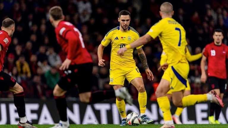 Україна перемогла Албанію / Фото УАФ Україна перемогла Албанію / Фото УАФ