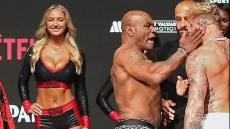 Сідні Томас на церемонії зважування / Фото з X Сідні Томас на церемонії зважування / Фото з X