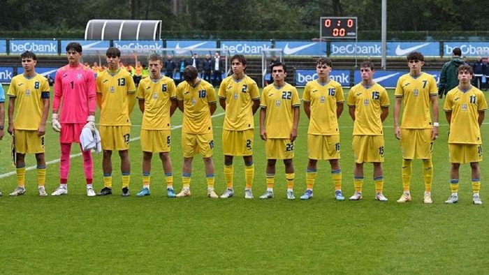 Сборная Украины U-17 проиграла Хорватии первый матч в рамках подготовки к квалификации Евро-2025