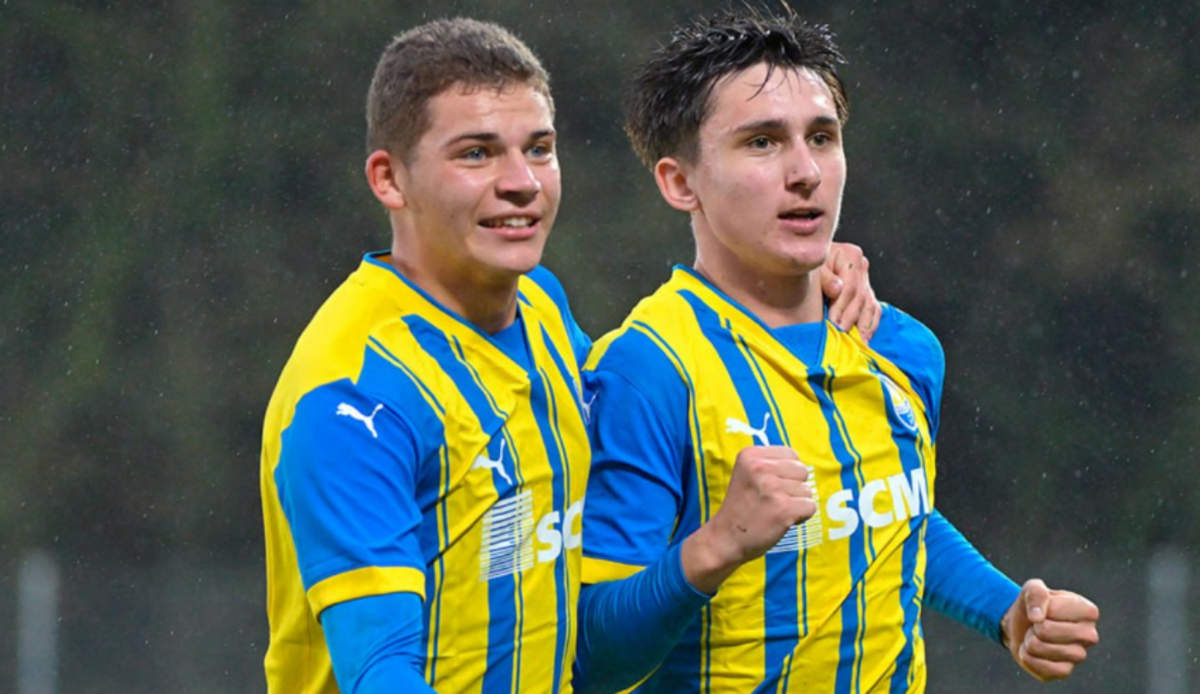 Гравці Шахтаря U-19 / Фото ФК Шахтар Гравці Шахтаря U-19 / Фото ФК Шахтар