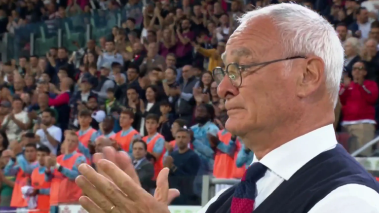 Клаудио Раньери / Скриншот из видео Клаудио Раньери / Скриншот из видео