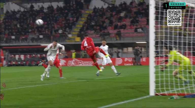 Милан обыграл Монцу / Скриншот с трансляции Милан обыграл Монцу / Скриншот с трансляции