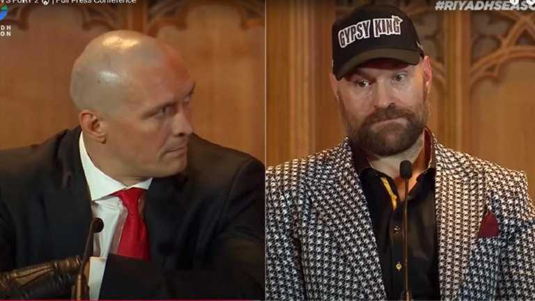 Усик і Ф'юрі / Скріншот з відео Усик і Ф'юрі / Скріншот з відео